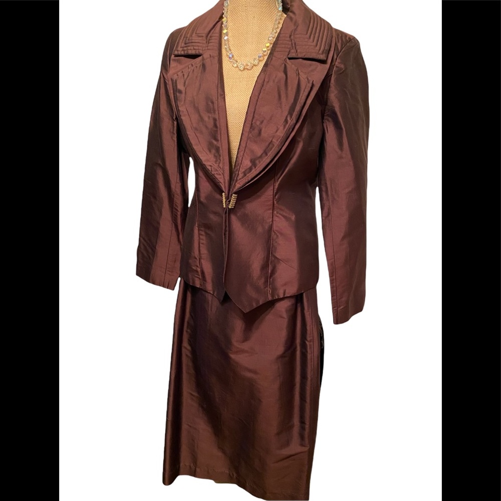 Donna Vinci 80’s Couture 2-Piece Skirt Set